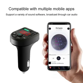 Car MP3 Wireless Bluetooth 5.0 Transmitter Hands- Call Mp3 Music Stereo Adapter Dual USB Port For BMW
Car MP3 Wireless Bluetooth 5.0 Transmitter Hands- Call Mp3 Music Stereo Adapter Dual USB Port For BMW