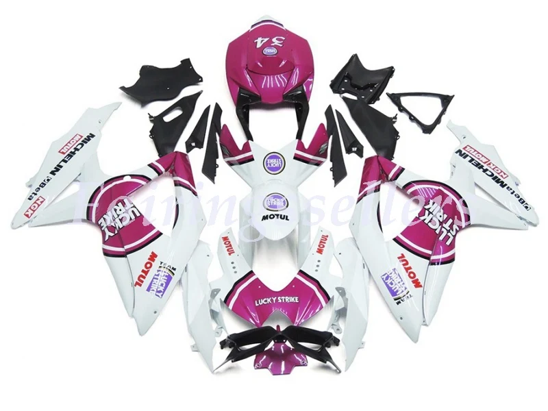 <Injection mold> New ABS Full Fairing Kit 100% Fit For GSXR600 GSXR750 k5 K8 K9 Fairings White With Blue
<Injection mold> New ABS Full Fairing Kit 100% Fit For GSXR600 GSXR750 k5 K8 K9 Fairings White With Blue