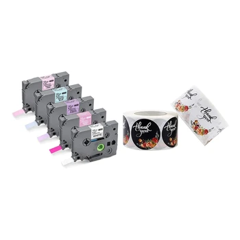 1 Inch Circle Adhesive Label Stickers (2 Rolls, 1000Pcs) with Compatible Label Tape Replacement
1 Inch Circle Adhesive Label Stickers (2 Rolls, 1000Pcs) with Compatible Label Tape Replacement