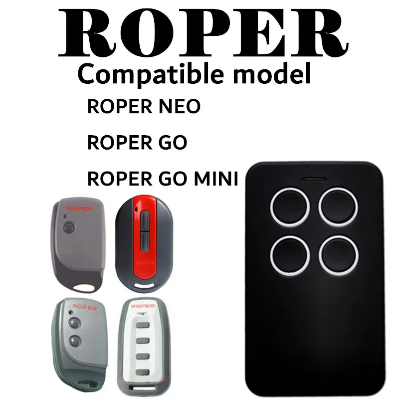 ROPER NEO remote control compatible copy ROPER gate garage door 433mhz 868mhz remote control
ROPER NEO remote control compatible copy ROPER gate garage door 433mhz 868mhz remote control