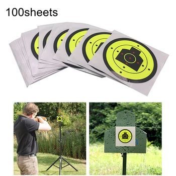 Adhesive Shooting Targets Reactive Splatter Paper Target Sticker Round Outdoor Indoor Shooting Sport Traning Targets Sticker
Adhesive Shooting Targets Reactive Splatter Paper Target Sticker Round Outdoor Indoor Shooting Sport Traning Targets Sticker