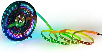 32.8ft 24V WS2811 Addressable RGB LED Strip Light Programmable Dream Color Digital Flexible LED Pixel Light Rainbow Chasing
32.8ft 24V WS2811 Addressable RGB LED Strip Light Programmable Dream Color Digital Flexible LED Pixel Light Rainbow Chasing