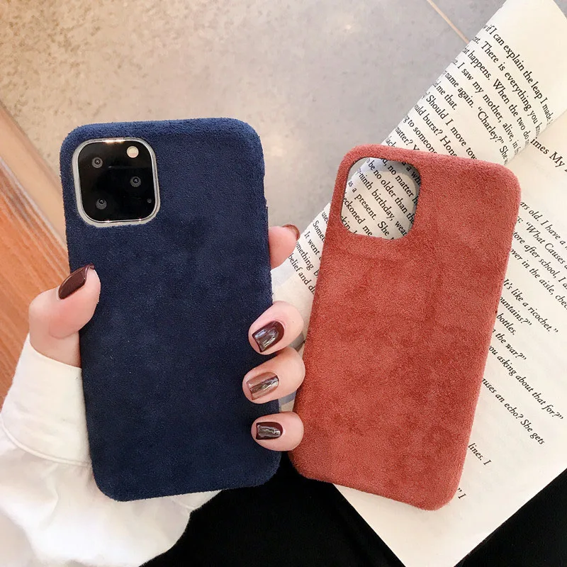 For iPhone 11 Case Smooth Suede Fur Phone Cover for iPhone XR XS MAX 11 Pro Max X 10 7 8 6 6s plus Soft Silicone Villus Coque
For iPhone 11 Case Smooth Suede Fur Phone Cover for iPhone XR XS MAX 11 Pro Max X 10 7 8 6 6s plus Soft Silicone Villus Coque