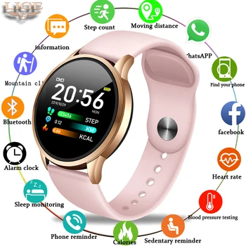 LIGE New Smart Watch Women LED Color Screen Heart Rate Blood Pressure Monitoring Waterproof Sport Smartwatch Men For Android IOS
LIGE New Smart Watch Women LED Color Screen Heart Rate Blood Pressure Monitoring Waterproof Sport Smartwatch Men For Android IOS