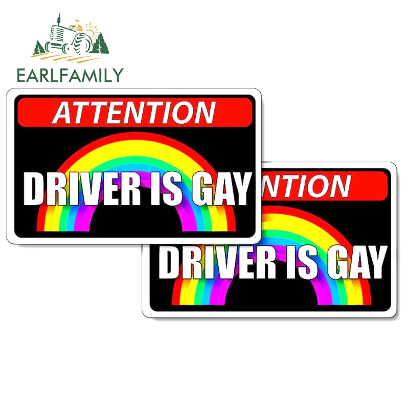 EARLFAMILY 13 см x 7,7 см для забавного водителя, геев, автомобильные наклейки, водонепроницаемая мотоциклетная наклейка, виниловая аниме, украшение для багажника, ноутбука
EARLFAMILY 13 см x 7,7 см для забавного водителя, геев, автомобильные наклейки, водонепроницаемая мотоциклетная наклейка, виниловая аниме, украшение для багажника, ноутбука