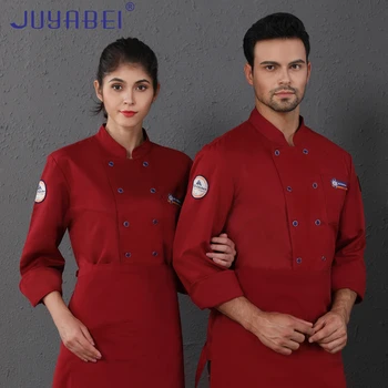 Unisex Double Breasted Chef Uniform Autumn Kitchen Cooking Jacket Cafe Baking Shop Pizza Hairdressers Salon Waiter Work Shirt
Unisex Double Breasted Chef Uniform Autumn Kitchen Cooking Jacket Cafe Baking Shop Pizza Hairdressers Salon Waiter Work Shirt
