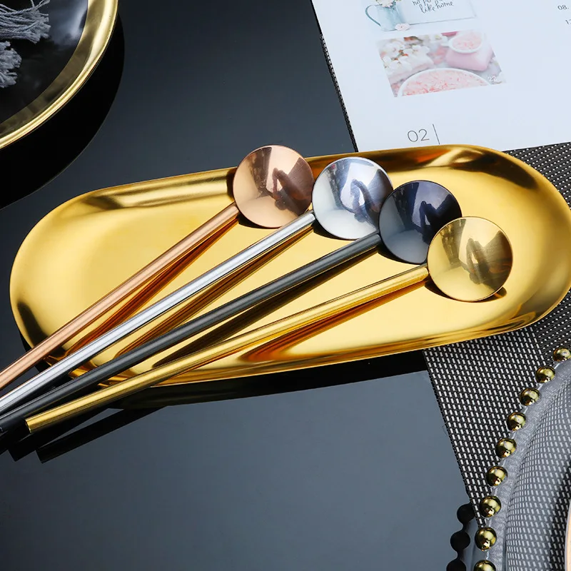 Stainless Steel Friendly Drinking Straw Spoon With Long Handle Milk Tea Spoon Kitchen Tableware Colorful Straw
Stainless Steel Friendly Drinking Straw Spoon With Long Handle Milk Tea Spoon Kitchen Tableware Colorful Straw
