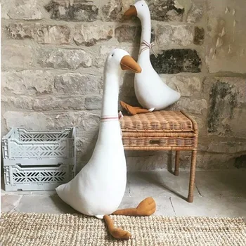 Ins Cute Big 50CM Cotton Goose Stuffed Toys Animal Baby Plush Comfort Dolls Soft Pillow Nordic Home Decor Accessories Decoration
Ins Cute Big 50CM Cotton Goose Stuffed Toys Animal Baby Plush Comfort Dolls Soft Pillow Nordic Home Decor Accessories Decoration