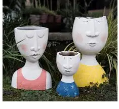 HOT SALE RESIN PORTRAIT ART SCULPTURE FLOWER POT DRIED FLOWER FLOWER ARRANGEMENT CONTAINER HOME DECORATION ORNAMENT
HOT SALE RESIN PORTRAIT ART SCULPTURE FLOWER POT DRIED FLOWER FLOWER ARRANGEMENT CONTAINER HOME DECORATION ORNAMENT