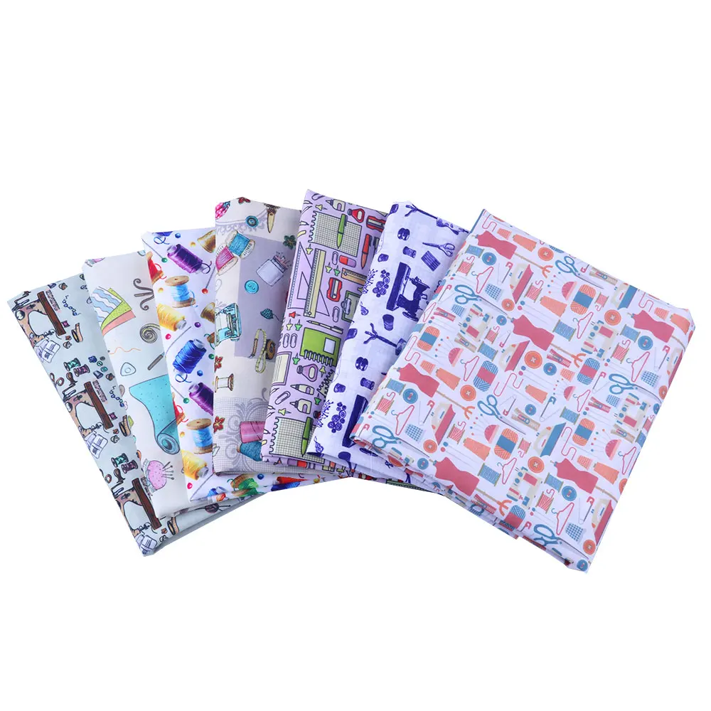 50*140CM Sewing machine Polyester cotton Fabric Patchwor Printed for Tissue Kids Home Textile for Sewing Doll Dress Curtain
50*140CM Sewing machine Polyester cotton Fabric Patchwor Printed for Tissue Kids Home Textile for Sewing Doll Dress Curtain
