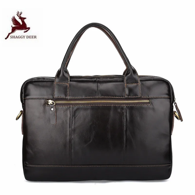 Multi-pocket Oil wax Cow leather Korean fashion shoulder bags First layer leather male business briefcase
Multi-pocket Oil wax Cow leather Korean fashion shoulder bags First layer leather male business briefcase