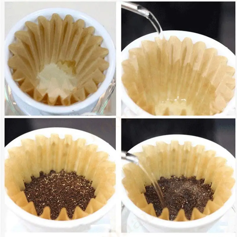 50pcs/Pack Disposable Coffee Filters Cake Shape Coffee Filtering Paper Practical Hand Drip Filter Paper For Cafe Home Restaurant
50pcs/Pack Disposable Coffee Filters Cake Shape Coffee Filtering Paper Practical Hand Drip Filter Paper For Cafe Home Restaurant