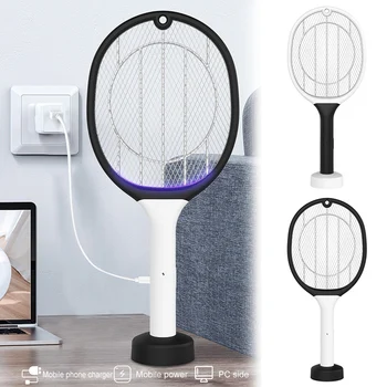 Rechargeable USB Electric Mosquito Swatter Insect Fly Handheld LED Safe for Home HG99
Rechargeable USB Electric Mosquito Swatter Insect Fly Handheld LED Safe for Home HG99