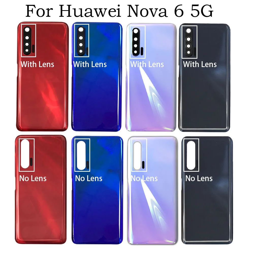 Back Rear Camera Glass Lens Circle Cover With Battery Back Cover Case For Huawei Nova 6 Nova6 5G
Back Rear Camera Glass Lens Circle Cover With Battery Back Cover Case For Huawei Nova 6 Nova6 5G