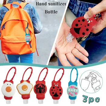 3PCs Adult Child Portable Hand Sanitizer Dispenser Hang Dispenser Cute Small Pendant Outdoor Cleaning Supply Alcohol Dispenser
3PCs Adult Child Portable Hand Sanitizer Dispenser Hang Dispenser Cute Small Pendant Outdoor Cleaning Supply Alcohol Dispenser