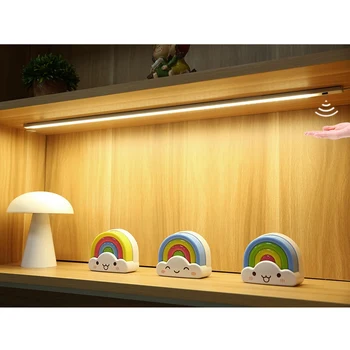Hand Sweep Motion Sensor LED 5V 3 Colors USB LED Smart Switch Light Under Cabinet Bar Light Lamp Bedroom Kitchen Wardrobe Light
Hand Sweep Motion Sensor LED 5V 3 Colors USB LED Smart Switch Light Under Cabinet Bar Light Lamp Bedroom Kitchen Wardrobe Light