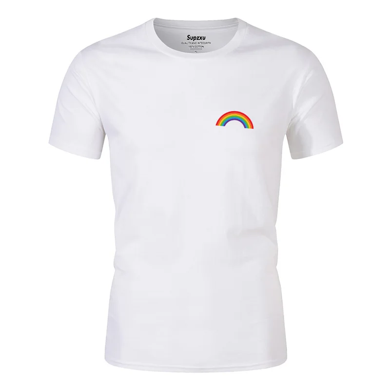 Harajuku new rainbow embroidery printing rainbow ladies Korean version of Kawaii T Blood Usagi 90s aesthetic oversized girl spor 
Harajuku new rainbow embroidery printing rainbow ladies Korean version of Kawaii T Blood Usagi 90s aesthetic oversized girl spor