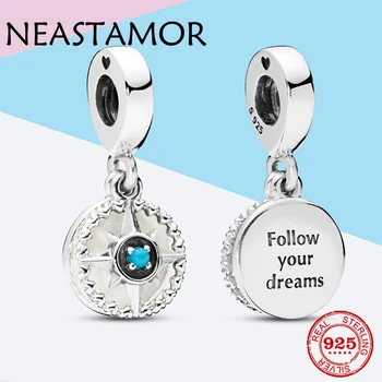 925 Sterling Silver follow your dreams compas Dangle Charm pendant Bead Fit Original Pandora Charm Bracelet Bangle Jewelry make
925 Sterling Silver follow your dreams compas Dangle Charm pendant Bead Fit Original Pandora Charm Bracelet Bangle Jewelry make
