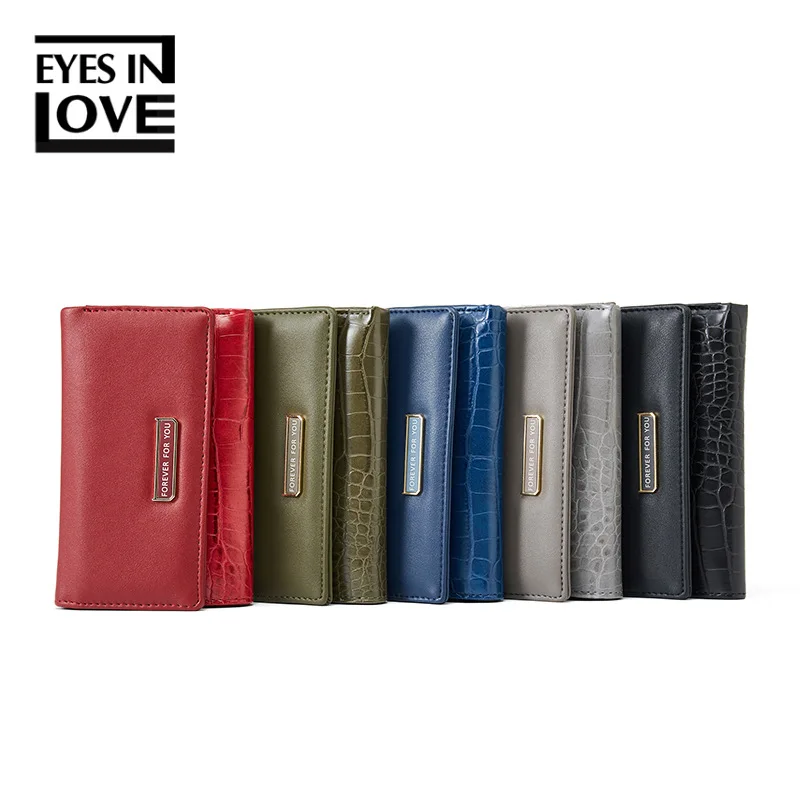 2020 New Style Pu Mid-length Wallet Fashion Joint Card Bit More Tri-fold Bag Multi-functional Mini Small Bag
2020 New Style Pu Mid-length Wallet Fashion Joint Card Bit More Tri-fold Bag Multi-functional Mini Small Bag