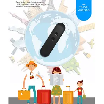 T4 Portable Smart Voice Translator Upgrade Version for Learn Travel Meeting Language Translator Recording Speaker AI Dialogue
T4 Portable Smart Voice Translator Upgrade Version for Learn Travel Meeting Language Translator Recording Speaker AI Dialogue
