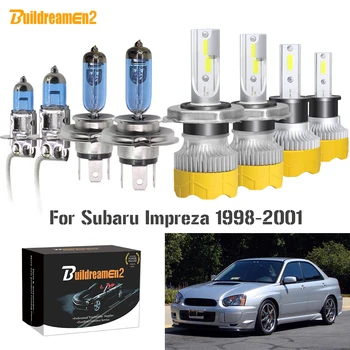 Buildreamen2 4 Pieces Car Headlight Hi/Lo Beam Fog Lamp LED Halogen Headlamp Bulb 12V For Subaru Impreza 1998 1999 2000 2001
Buildreamen2 4 Pieces Car Headlight Hi/Lo Beam Fog Lamp LED Halogen Headlamp Bulb 12V For Subaru Impreza 1998 1999 2000 2001