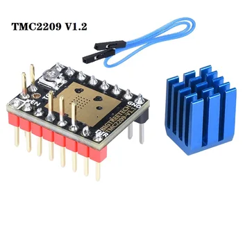 High Quality TMC2209 V1.2 Stepper Motor Driver UART VS TMC2208 TMC2209 3D Printer Parts For Ender 3 SKR V1.3 V1.4 mini E3, 2 pcs
High Quality TMC2209 V1.2 Stepper Motor Driver UART VS TMC2208 TMC2209 3D Printer Parts For Ender 3 SKR V1.3 V1.4 mini E3, 2 pcs