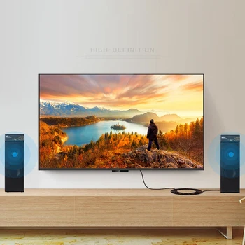 Hdmi to Hdmi Optical Fiber Cable 8K 2M HD Computer TV Notebook Connected Projector Display Signal Conversion Line
Hdmi to Hdmi Optical Fiber Cable 8K 2M HD Computer TV Notebook Connected Projector Display Signal Conversion Line