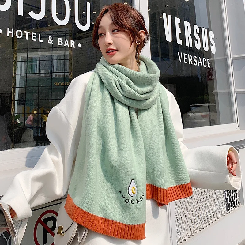 JTVOVO new fashion scarf female winter Korean students wild knitting long thick warm Harajuku style small fresh scarf shawl
JTVOVO new fashion scarf female winter Korean students wild knitting long thick warm Harajuku style small fresh scarf shawl