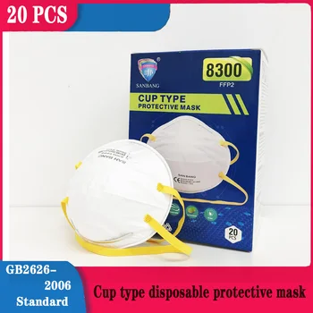 20pcs Mask Cup Type 3-layer Face Masks Dustproof Breathable Disposable Face Mask Respirator Multifunctional Non-woven Mask
20pcs Mask Cup Type 3-layer Face Masks Dustproof Breathable Disposable Face Mask Respirator Multifunctional Non-woven Mask