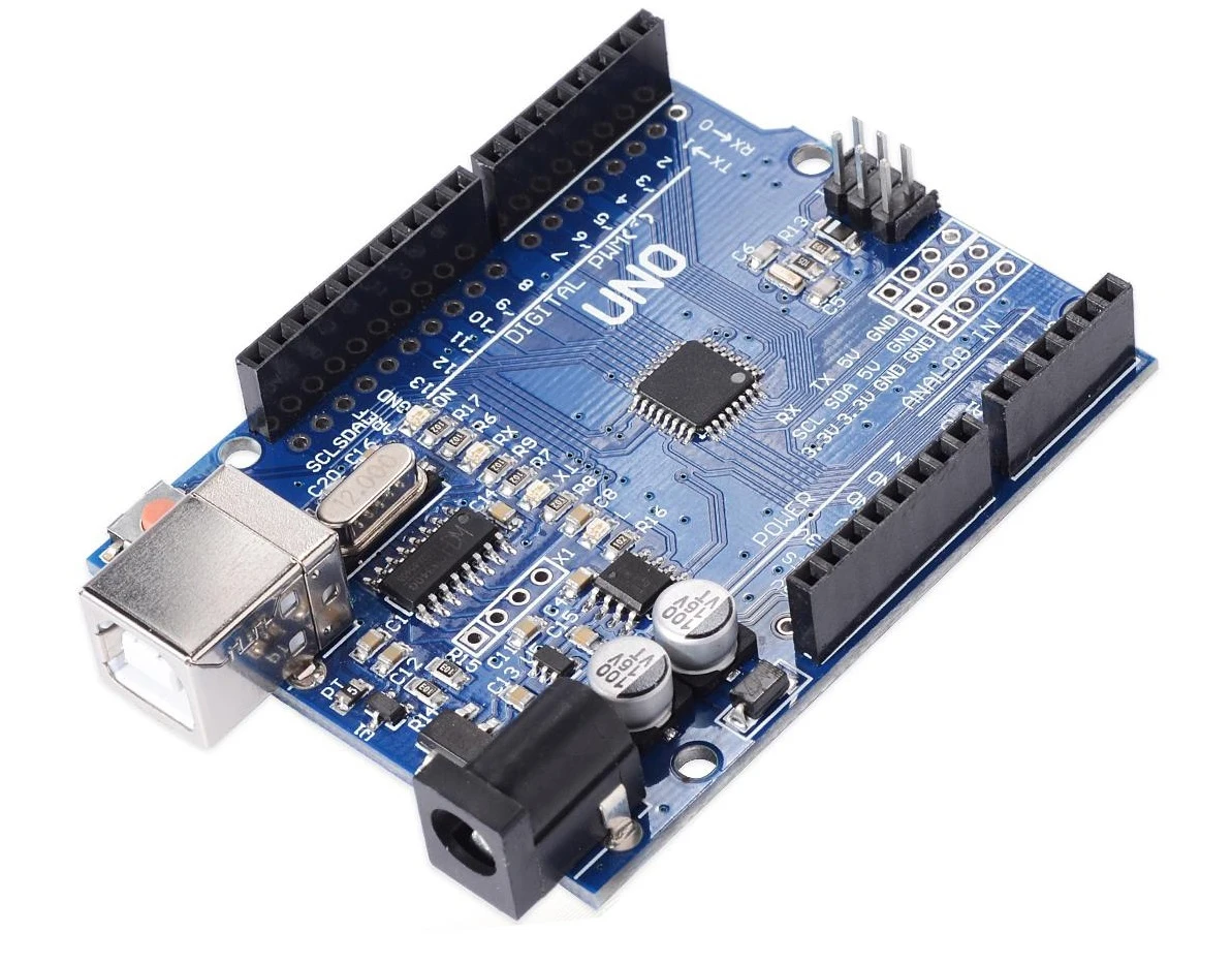 UNO R3 Development Board ATmega328P CH340 CH340G For Arduino UNO R3 With Straight Pin Header
UNO R3 Development Board ATmega328P CH340 CH340G For Arduino UNO R3 With Straight Pin Header