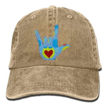 American Sign Language I Love You Denim Hat Adjustable Female Mini Baseball Cap
American Sign Language I Love You Denim Hat Adjustable Female Mini Baseball Cap