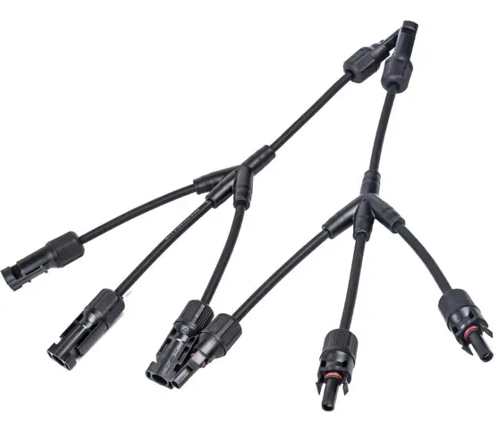 1pair Cable Connector Branch 1 to 3 Type Male & Female MC4 solar photovoltaic Panel Adaptor Cable connector 3 branch Y type
1pair Cable Connector Branch 1 to 3 Type Male & Female MC4 solar photovoltaic Panel Adaptor Cable connector 3 branch Y type
