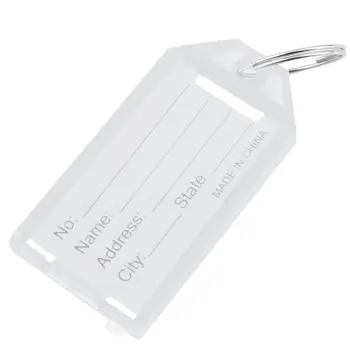 NEW 1 Pc Plastic Cool Key Ring Tags Key Ring ID Identity Tags Rack Name Card Label Shop Price Free Shipping
NEW 1 Pc Plastic Cool Key Ring Tags Key Ring ID Identity Tags Rack Name Card Label Shop Price Free Shipping