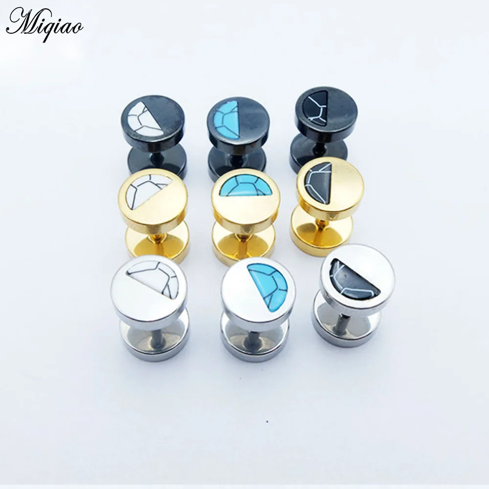Miqiao 1 Pcs Explosive Titanium Steel Stud Earrings European and American Fashion Simple Earrings
Miqiao 1 Pcs Explosive Titanium Steel Stud Earrings European and American Fashion Simple Earrings