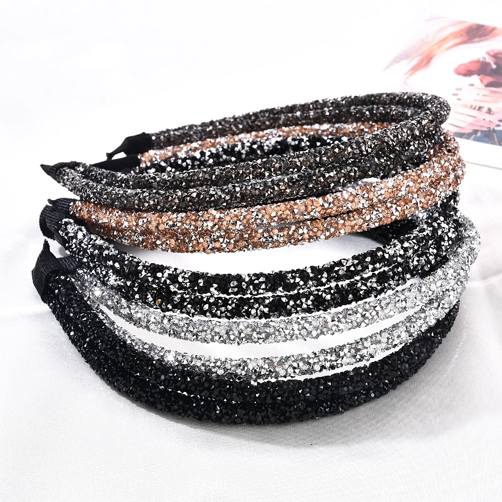 korean Fashion Rhinestone Hairband Women Full Diamond Super Flash double Crystal Side Hair Band Headband Hair Accessories 2020
korean Fashion Rhinestone Hairband Women Full Diamond Super Flash double Crystal Side Hair Band Headband Hair Accessories 2020