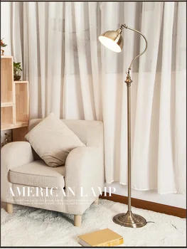 Superior quality American retro floor lamp Living room bedroom bedside lamp American Iron Art Decoration creative floor lamp 
Superior quality American retro floor lamp Living room bedroom bedside lamp American Iron Art Decoration creative floor lamp