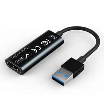 USB 2.0 HD 1080P Video Capture Card HDMI Capture Card Board Capture Video Cards Grabber Recorder for Computer Live Streaming
USB 2.0 HD 1080P Video Capture Card HDMI Capture Card Board Capture Video Cards Grabber Recorder for Computer Live Streaming