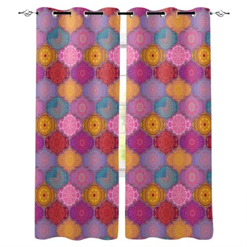 Multi-size Texture Geometric Pattern Window Curtains Polyester Fabric Living Room Curtain Home Decor 
Multi-size Texture Geometric Pattern Window Curtains Polyester Fabric Living Room Curtain Home Decor