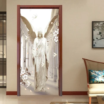 Self-Adhesive Door Sticker 3D Stereo Stone Carving Angel Wings Dove Wallpaper Living Room Study Creative DIY Door Wall Stickers
Self-Adhesive Door Sticker 3D Stereo Stone Carving Angel Wings Dove Wallpaper Living Room Study Creative DIY Door Wall Stickers