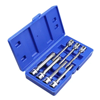 7 Pcs Hex Point End Bit Socket Set Drive extra Long Reach Allen Metric for Auto Car Repair Household Repairing Hand Tool Kit
7 Pcs Hex Point End Bit Socket Set Drive extra Long Reach Allen Metric for Auto Car Repair Household Repairing Hand Tool Kit
