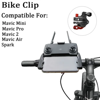 Spark Mavic Pro/2/Air Remote Control Holder Bike Clip Mount Phone Monitor Bracket Bicycle Clamp For DJI Mavic Mini Accessories
Spark Mavic Pro/2/Air Remote Control Holder Bike Clip Mount Phone Monitor Bracket Bicycle Clamp For DJI Mavic Mini Accessories