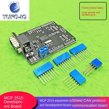Free Ship 2pcs MCP2515 Board CAN Bus Shield Boards Can Protocol Communication Board Sent Blue Header
Free Ship 2pcs MCP2515 Board CAN Bus Shield Boards Can Protocol Communication Board Sent Blue Header