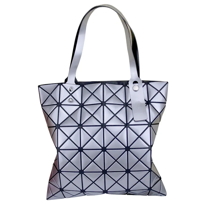 Hot Sale PU Leather Tote Handbag Female Glossy Totes Geometric Design Handbag Lady Laser Shoulder Bag Women Candy Color
Hot Sale PU Leather Tote Handbag Female Glossy Totes Geometric Design Handbag Lady Laser Shoulder Bag Women Candy Color