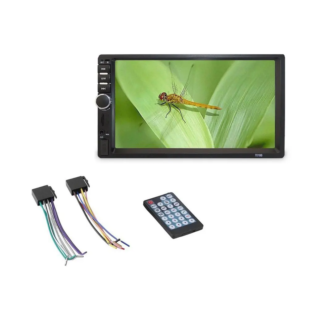7 Inch Double 7018B 2 DIN Car FM Stereo Radio MP5 Player TouchScreen Multimedia player MP5 Player USB FM
7 Inch Double 7018B 2 DIN Car FM Stereo Radio MP5 Player TouchScreen Multimedia player MP5 Player USB FM