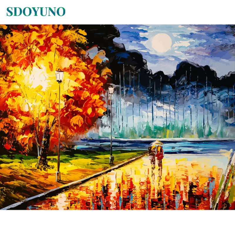 GATYZTORY DIY Oil Painting By Numbers 60x75cm Drawing by numbers autumn Frameless Digital Painting On Canvas
GATYZTORY DIY Oil Painting By Numbers 60x75cm Drawing by numbers autumn Frameless Digital Painting On Canvas
