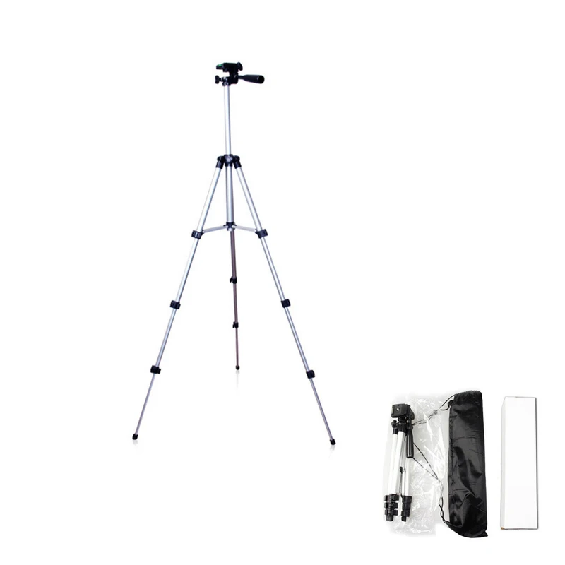 106cm Aluminum Alloy Tripod Camera Stand Broadcast Support - Lightweight and Portable with Bag
106cm Aluminum Alloy Tripod Camera Stand Broadcast Support - Lightweight and Portable with Bag