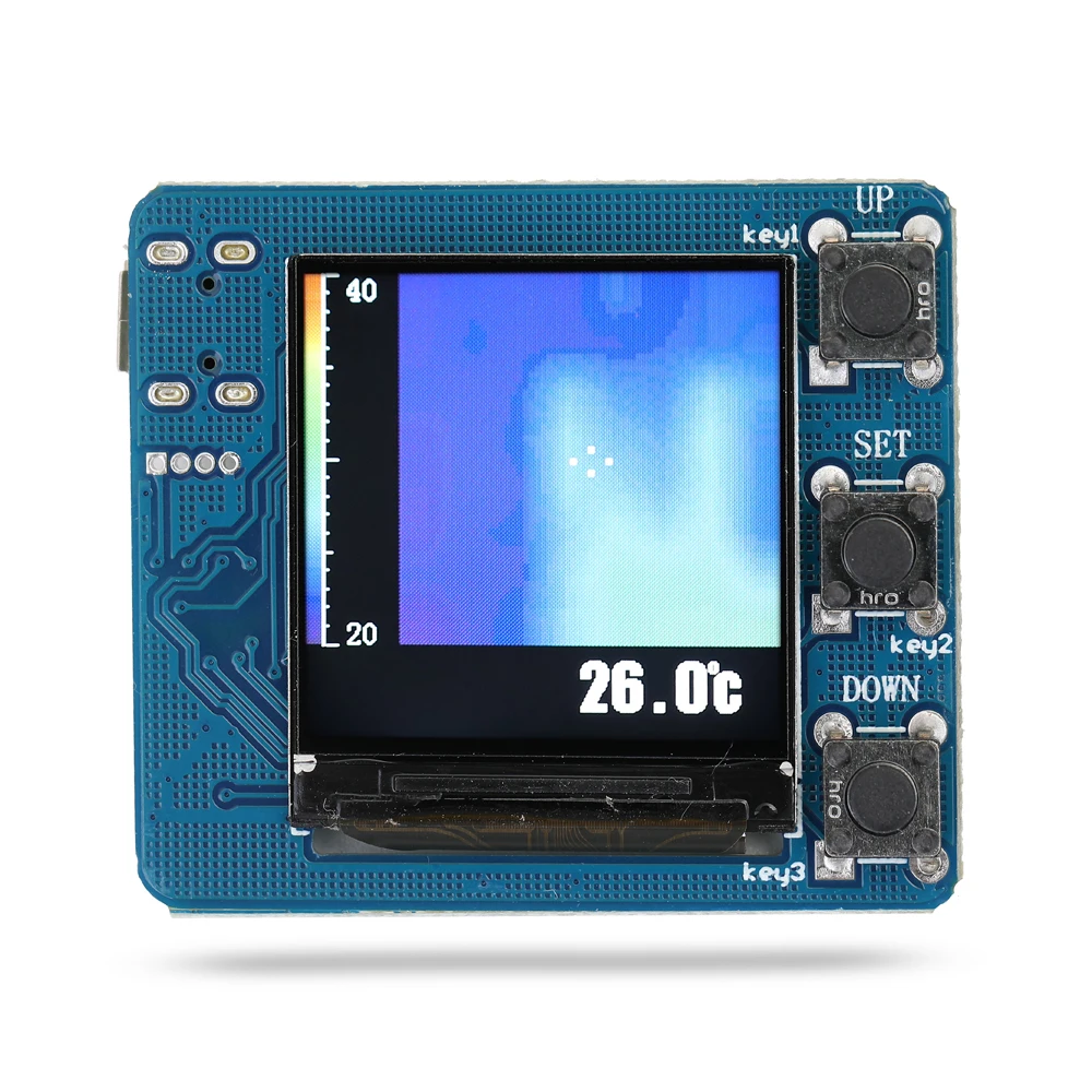 Thermal Camera AMG8833 IR 8*8 Infrared Thermal Imager Array Temperature Sensor 7M Farthest Detection Distance
Thermal Camera AMG8833 IR 8*8 Infrared Thermal Imager Array Temperature Sensor 7M Farthest Detection Distance