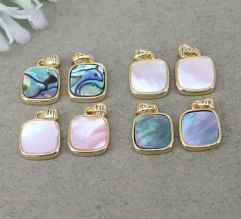 10pcs Small Size Natural Abalone Shell Square Pendant beads,Shell Square Charms For Making Jewelry
10pcs Small Size Natural Abalone Shell Square Pendant beads,Shell Square Charms For Making Jewelry