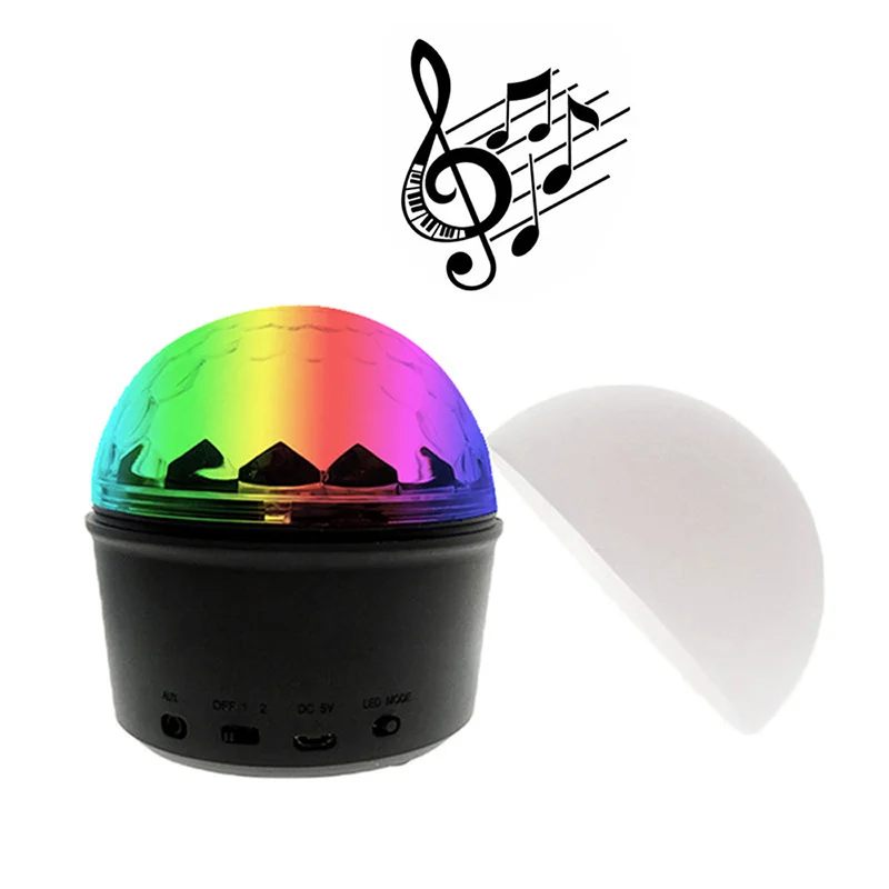 DJ Lights 9 Color LED Bluetooth Stage Lights Sound Activated Rotating Crystal Magic Ball Light VJ-Drop
DJ Lights 9 Color LED Bluetooth Stage Lights Sound Activated Rotating Crystal Magic Ball Light VJ-Drop