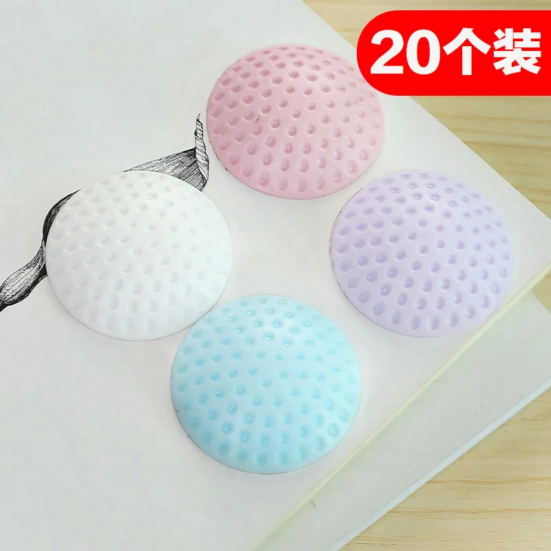 20 PCs Door Handle Crash Cushion Thick Wall Anti-Collision Silica Gel Door Hanging Stickers Sucker Anti-Collision Wall Pad Corne
20 PCs Door Handle Crash Cushion Thick Wall Anti-Collision Silica Gel Door Hanging Stickers Sucker Anti-Collision Wall Pad Corne